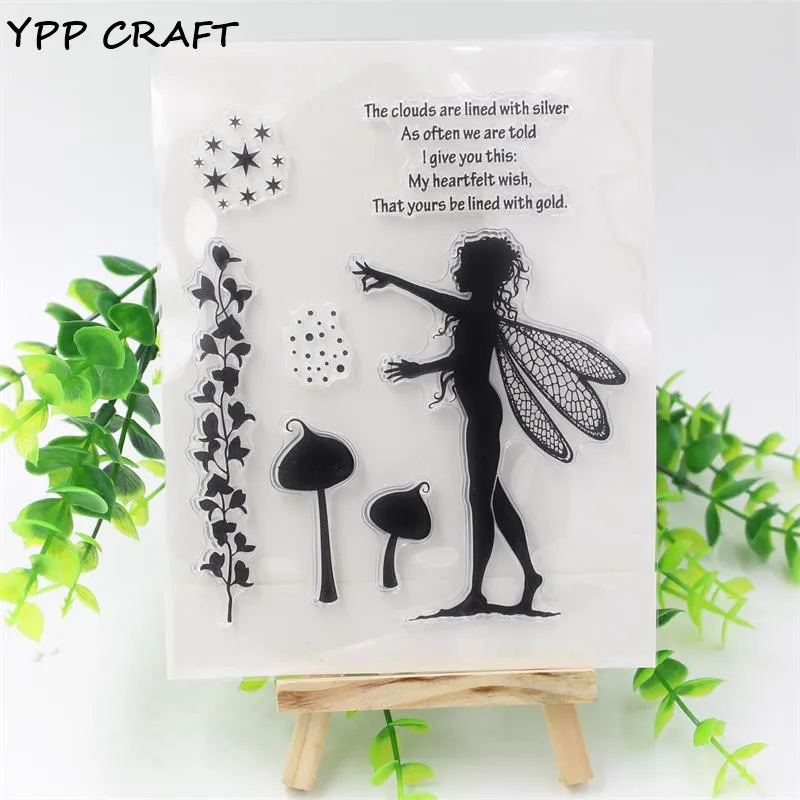 YPP CRAFT Angel Transparent Clear Silicone Stamp/Seal for DIY scrapbooking/photo album Decorative clear stamp sheets 856
YPP CRAFT Angel Transparent Clear Silicone Stamp/Seal for DIY scrapbooking/photo album Decorative clear stamp sheets 856