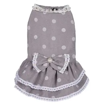 Dog Dress for Dog Clothes bowknot Decor High Quality Pet Clothes Fashion Dot Dogs Pet Princess Dresses For roupa cachorro
Dog Dress for Dog Clothes bowknot Decor High Quality Pet Clothes Fashion Dot Dogs Pet Princess Dresses For roupa cachorro