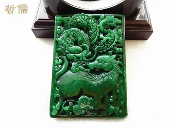 Buy pendant send pendant chain Pure hand carved dragon pendant with horses Match the bead necklace Men's style 
Buy pendant send pendant chain Pure hand carved dragon pendant with horses Match the bead necklace Men's style