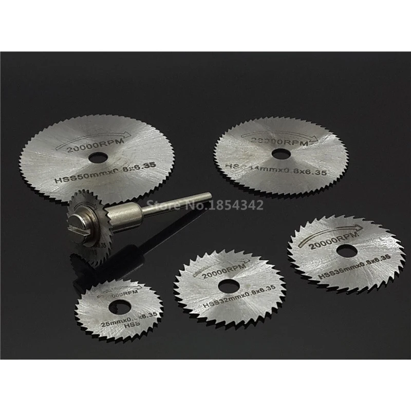 7Pcs HSS Rotary Tools Mini Circular Saw Blades Cutting Discs Mandrel Cutoff Cutter Power Multitool Drill Accessories DREMEL
7Pcs HSS Rotary Tools Mini Circular Saw Blades Cutting Discs Mandrel Cutoff Cutter Power Multitool Drill Accessories DREMEL