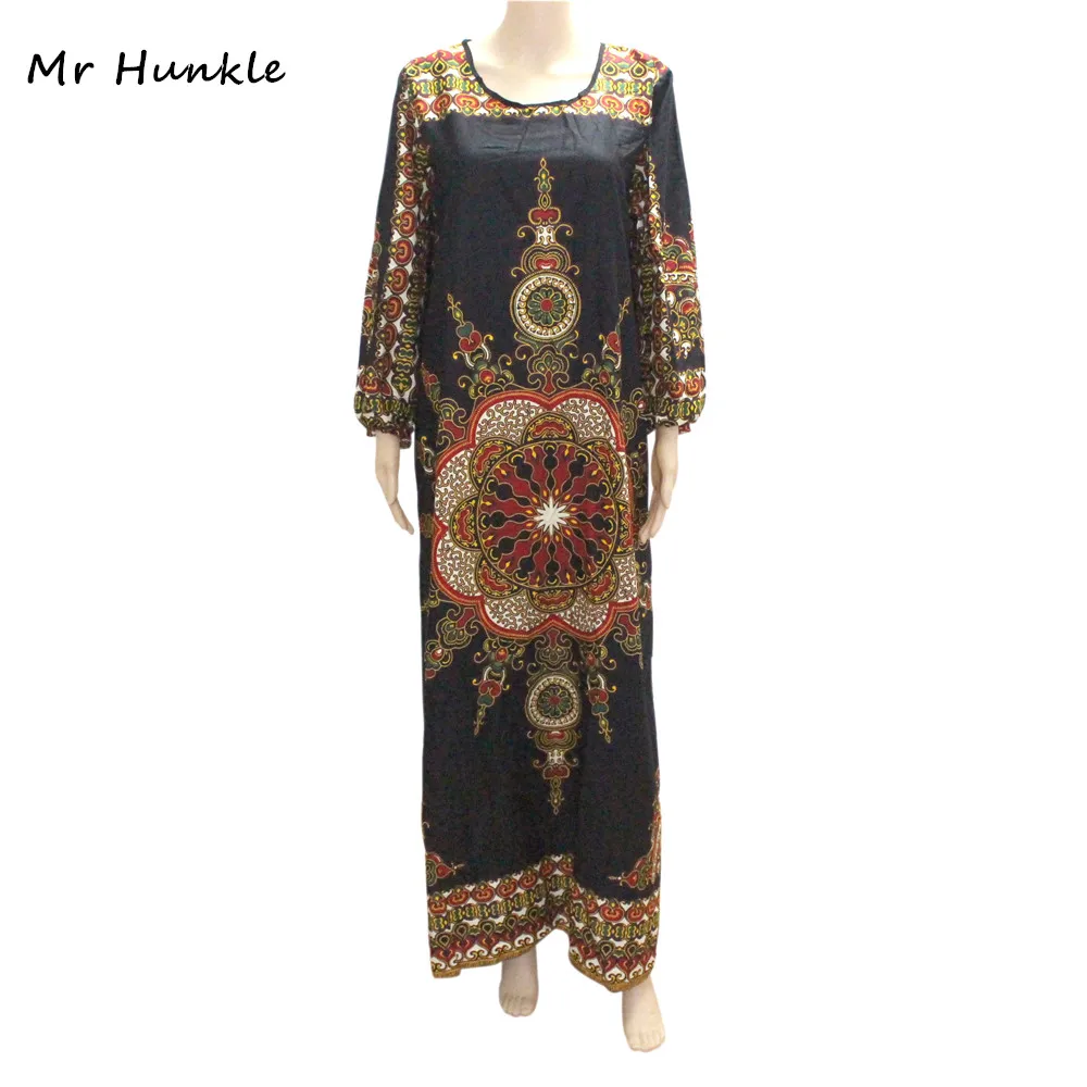 

Mr Hunkle Vintage African Dresses For Women Embroidery African Print Maxi Summer Dress Dashiki Dress Robe Africaine Femme 2017