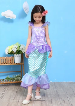 Children Baby Clothes Little Mermaid Fancy Kids Girls Mermaid Dresses Princess Ariel Cosplay Halloween/Christmas Girl Costume
Children Baby Clothes Little Mermaid Fancy Kids Girls Mermaid Dresses Princess Ariel Cosplay Halloween/Christmas Girl Costume