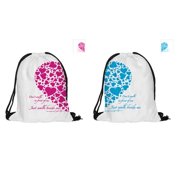 Love Heart Printied Drawstring Backpack Fashion Polyester Bags For Couples Lovers Pouch Backpacks With Two Sided Printing
Love Heart Printied Drawstring Backpack Fashion Polyester Bags For Couples Lovers Pouch Backpacks With Two Sided Printing