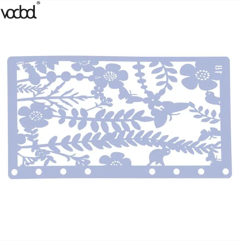 Plastic Painting Drawing Template Stencil Kids DIY Photo Album Drawing Drafting Tools Stationery Embossing Paper Cards Crafts
Plastic Painting Drawing Template Stencil Kids DIY Photo Album Drawing Drafting Tools Stationery Embossing Paper Cards Crafts