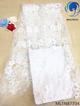BEAUTIFICAL african lace fabrics Latest style white nigerian net lace sequins fabric for wedding embroidery lace fabric ML1N877
BEAUTIFICAL african lace fabrics Latest style white nigerian net lace sequins fabric for wedding embroidery lace fabric ML1N877
