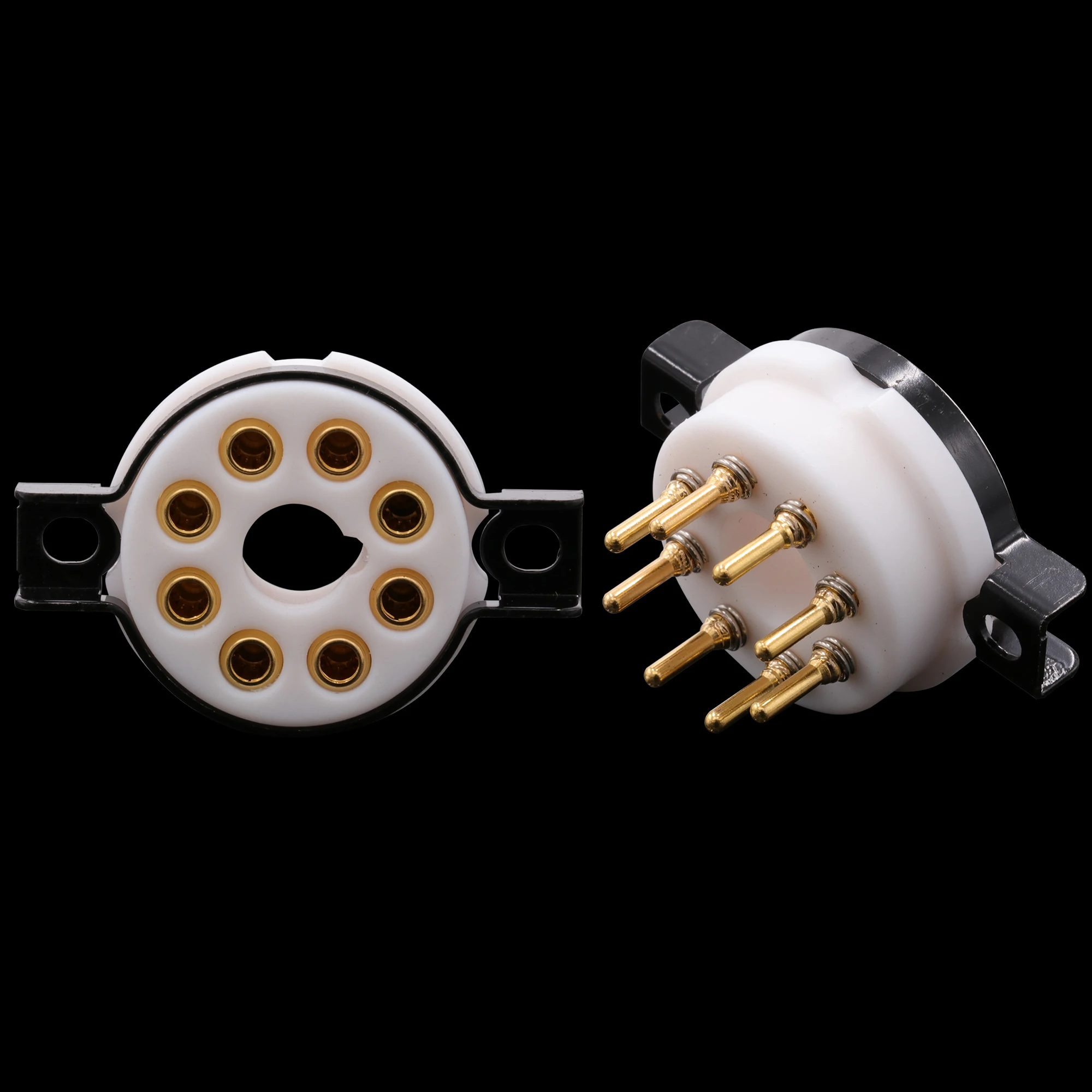 EIZZ High End 8pin Octal PTFE Tube Socket Valve Base Для EL34 KT88 5AR4 6L6 6550 6V 6 Vintage Hifi
EIZZ High End 8pin Octal PTFE Tube Socket Valve Base Для EL34 KT88 5AR4 6L6 6550 6V 6 Vintage Hifi