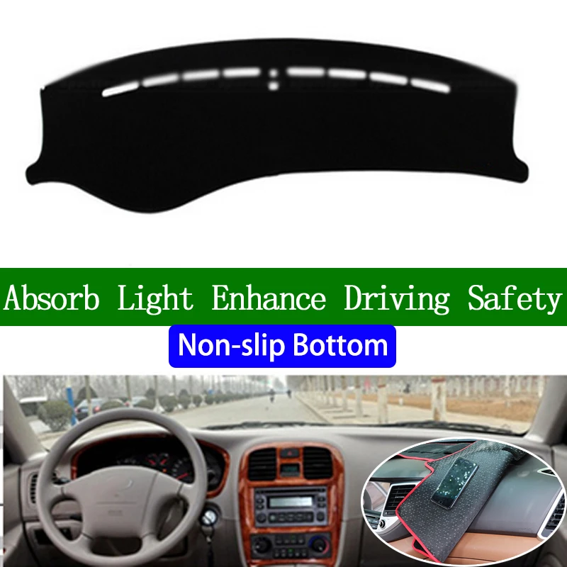 For Hyundai Sonata Sonica 2004 2005 2006 2007 2008 2009 Non-slip Bottom Dashboard Cover Car Stickers Interior Car Accessories
For Hyundai Sonata Sonica 2004 2005 2006 2007 2008 2009 Non-slip Bottom Dashboard Cover Car Stickers Interior Car Accessories