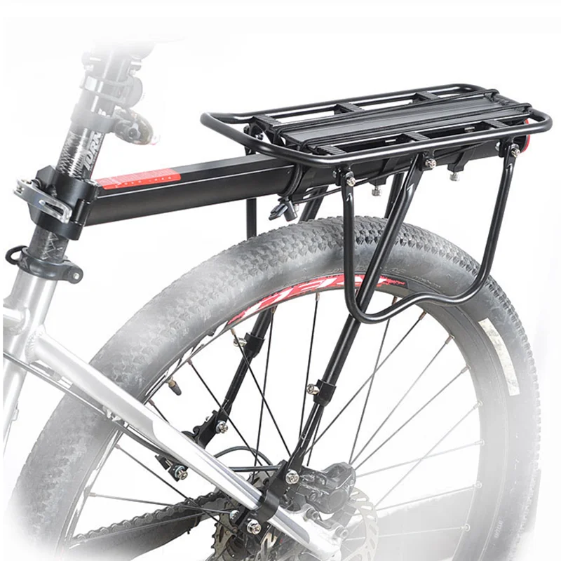 New Bicycle Luggage Carrier Cargo Rear Rack Shelf Cycling Seatpost Bag Holder Stand for 20-29 inch bikes with Install Tools
New Bicycle Luggage Carrier Cargo Rear Rack Shelf Cycling Seatpost Bag Holder Stand for 20-29 inch bikes with Install Tools