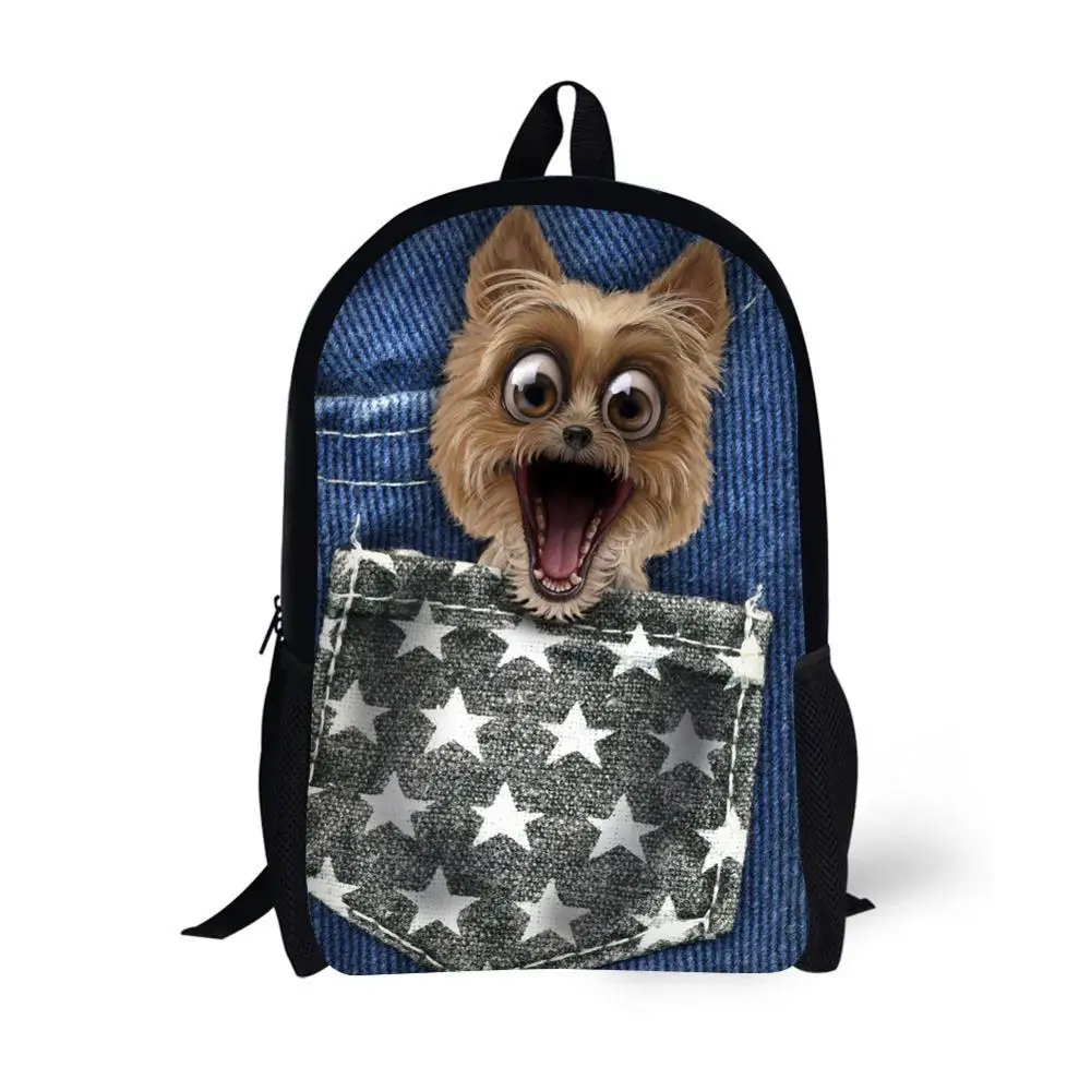 Pocket Animal Dog Cat Printing Backpack Children School Bags For Teenager Girls 17 Inch Backpacks Laptop Backpack Mochila Bag
Pocket Animal Dog Cat Printing Backpack Children School Bags For Teenager Girls 17 Inch Backpacks Laptop Backpack Mochila Bag