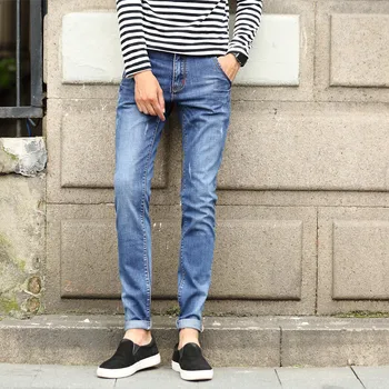 Brand Jeans Men 2017 New Fashion Korean Style Slim Fit Button Personality Vintage Classical Denim Pants Plus Size Trousers
Brand Jeans Men 2017 New Fashion Korean Style Slim Fit Button Personality Vintage Classical Denim Pants Plus Size Trousers