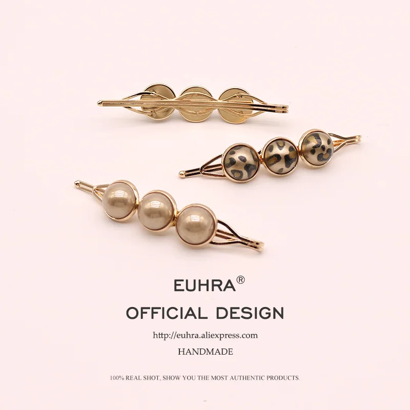 EUHRA Leopard Pearl Barrettes Cute Hair Pins Bobby Pin Girls Hair Clip Hair Grips Women Bob Pins
EUHRA Leopard Pearl Barrettes Cute Hair Pins Bobby Pin Girls Hair Clip Hair Grips Women Bob Pins
