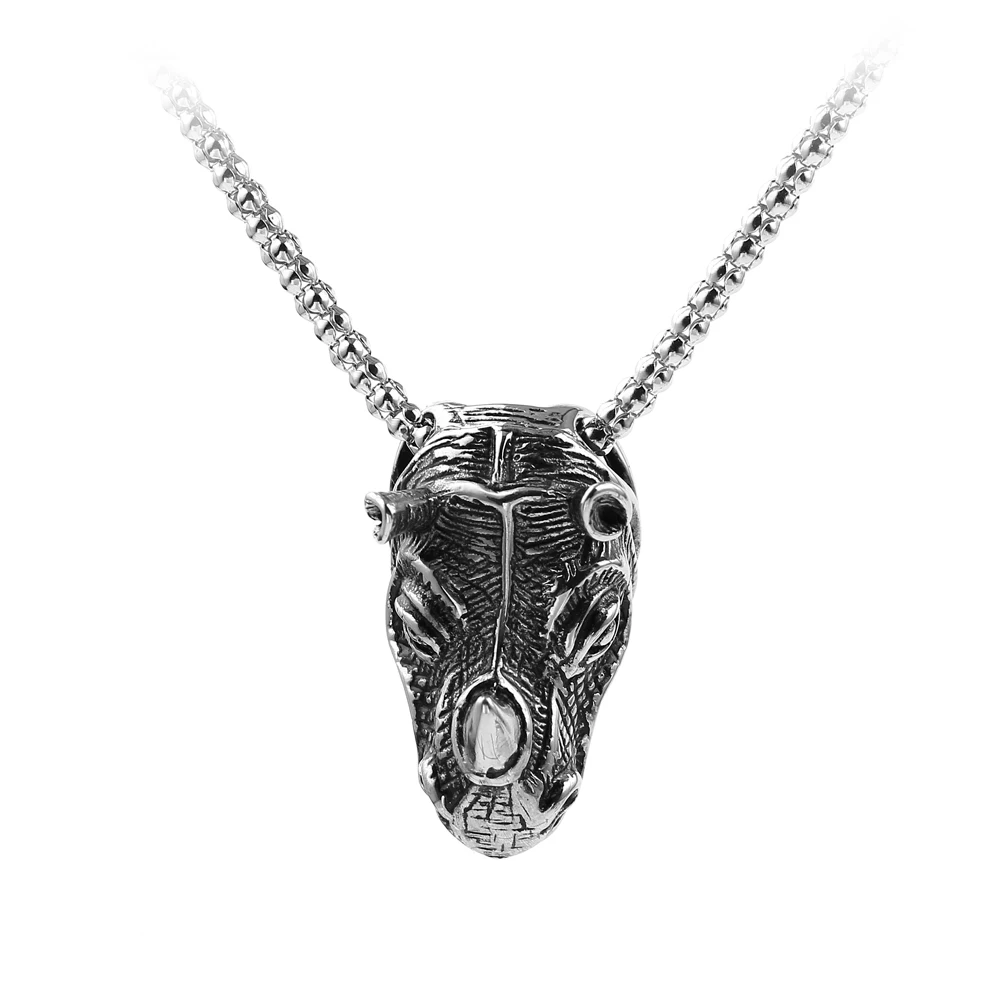 Rhino Necklace for Women Men Big Necklace Vintage Gothic Animals Jewelry Safari Animal Cute Quirky Bijoux With 60cm Chain
Rhino Necklace for Women Men Big Necklace Vintage Gothic Animals Jewelry Safari Animal Cute Quirky Bijoux With 60cm Chain