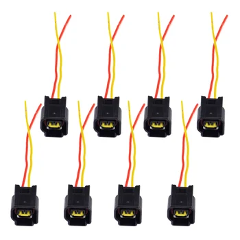 DWCX 8pcs Ignition Coil Harness Connector Modular for Ford Focus Mustang Edge 4.6L 5.4L 6.8L 1991~ 2006 2007 2008 2009 2010 2011
DWCX 8pcs Ignition Coil Harness Connector Modular for Ford Focus Mustang Edge 4.6L 5.4L 6.8L 1991~ 2006 2007 2008 2009 2010 2011