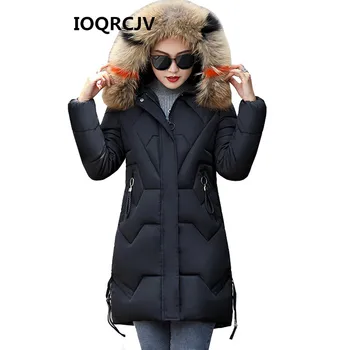 New 2019 Winter Down Cotton Jacket Women Coats Fake Fur Hooded Outerwear Thick Wear Cotton Padded Jackets Female Parkas 3XL 338
New 2019 Winter Down Cotton Jacket Women Coats Fake Fur Hooded Outerwear Thick Wear Cotton Padded Jackets Female Parkas 3XL 338