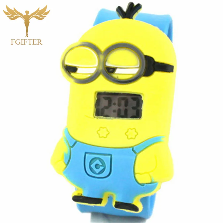 Hot Children's Clock Kids Digital Watch Cute Glasses Little Yellow Man Rubber Watches Cartoon Montre Enfants
Hot Children's Clock Kids Digital Watch Cute Glasses Little Yellow Man Rubber Watches Cartoon Montre Enfants