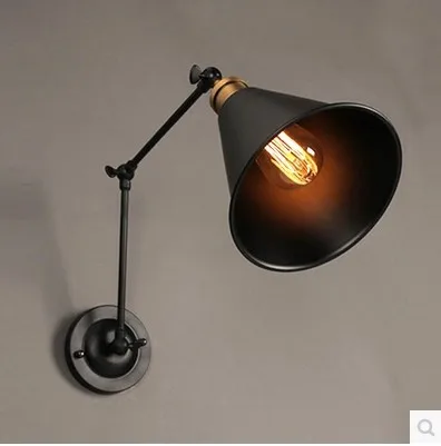 60W Retro Loft Style Vintage Industrial Lamp Wall Lights For Home With Arm, Edison Wall Sconce Lamparas De Pared
60W Retro Loft Style Vintage Industrial Lamp Wall Lights For Home With Arm, Edison Wall Sconce Lamparas De Pared