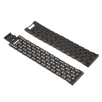 Hollow Rhinestone Curved Design Watch Strap Suitable for Samsung Galaxy Watch Active Interlock Metal Bracelet Thoughtful Gift
Hollow Rhinestone Curved Design Watch Strap Suitable for Samsung Galaxy Watch Active Interlock Metal Bracelet Thoughtful Gift