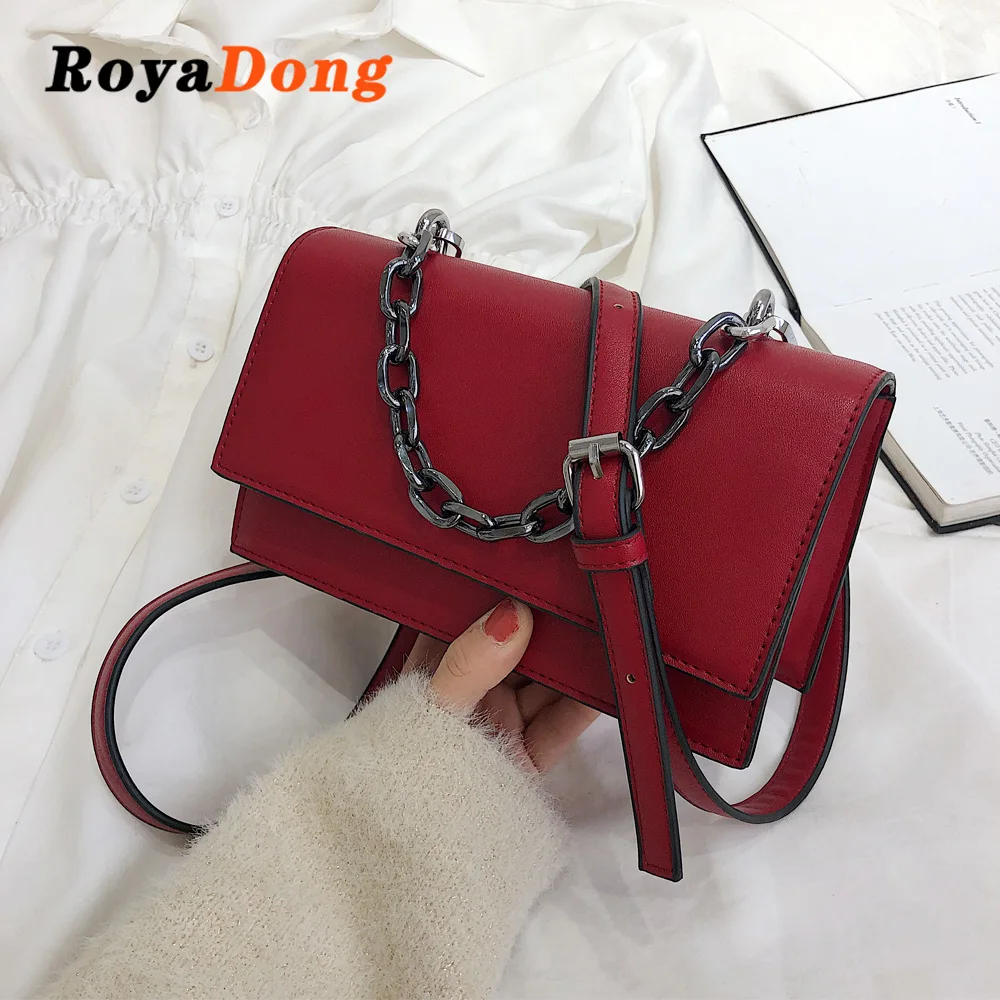 RoyaDong Flap Women Bag PU Leather Messenger Packet For Girl Chain Strap Crossbody Bags Lady Leisure Packags Brand Shoulder Bags
RoyaDong Flap Women Bag PU Leather Messenger Packet For Girl Chain Strap Crossbody Bags Lady Leisure Packags Brand Shoulder Bags
