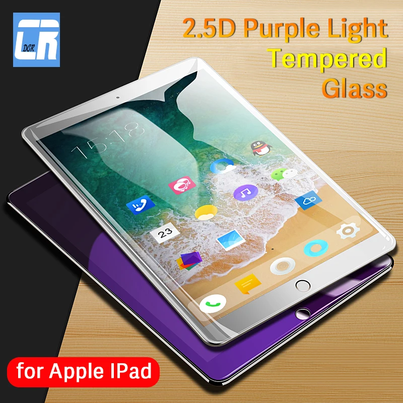 2.5D Purple Light Tempered Glass for Apple iPad Mini 1 2 9H Protector Film Tablet Screen Protector for Apple iPad 2 3 4 Air 1 2
2.5D Purple Light Tempered Glass for Apple iPad Mini 1 2 9H Protector Film Tablet Screen Protector for Apple iPad 2 3 4 Air 1 2