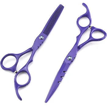 New Upscale 440c 6 5.5 inch purple hair scissors set makeup makas cut thinning shears cutting barber tools hairdressing scissors
New Upscale 440c 6 5.5 inch purple hair scissors set makeup makas cut thinning shears cutting barber tools hairdressing scissors