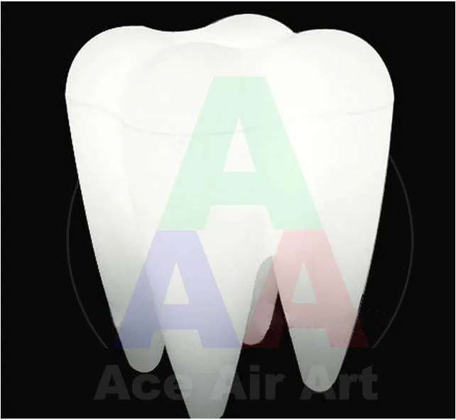 8ft tall Attractive Advertising Led Inflatable Tooth Balloon With Colors Changing Light
8ft tall Attractive Advertising Led Inflatable Tooth Balloon With Colors Changing Light