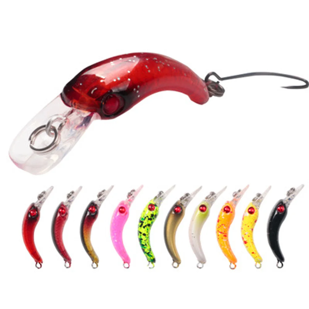 1pc 10 colors Fishing Mini Minnow Single Hook Jigs 3.7cm/1.5g Strengthen Connector Ring Artificial Hard Lure Bait
1pc 10 colors Fishing Mini Minnow Single Hook Jigs 3.7cm/1.5g Strengthen Connector Ring Artificial Hard Lure Bait