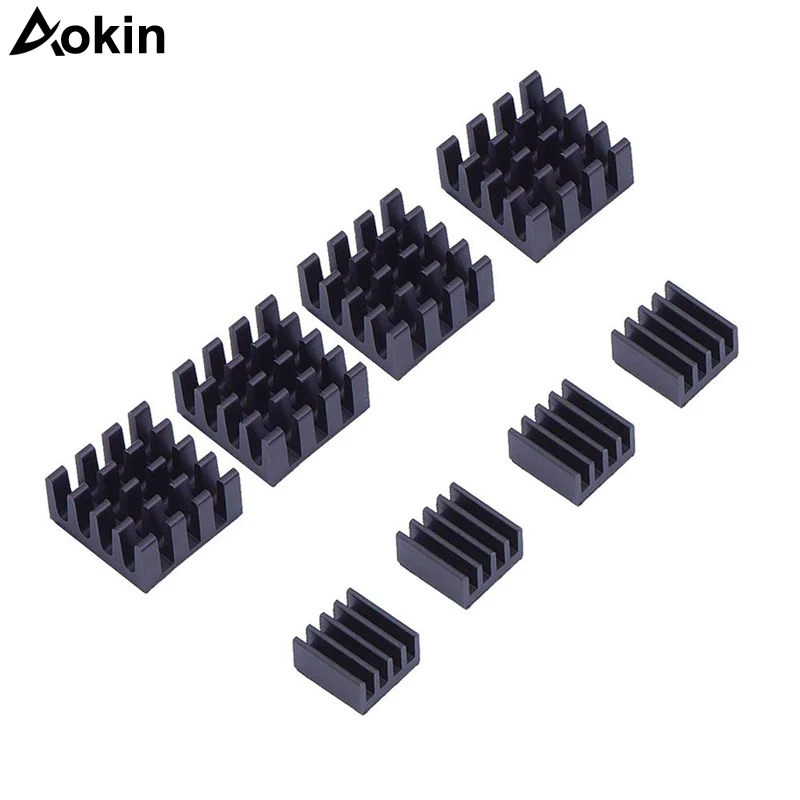 8pcs Aluminum Heatsink Heat sink Computer Cooler Radiator for Electronic Chip Heat dissipation Cooling Pads For raspberry pi
8pcs Aluminum Heatsink Heat sink Computer Cooler Radiator for Electronic Chip Heat dissipation Cooling Pads For raspberry pi