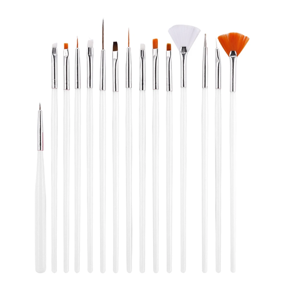 Professional Nail Art Brush For Natural False And 3D Beauty Brush 15Pcs/set Nail Art Polish Painting Draw Pen Brush DIY Tools
Professional Nail Art Brush For Natural False And 3D Beauty Brush 15Pcs/set Nail Art Polish Painting Draw Pen Brush DIY Tools