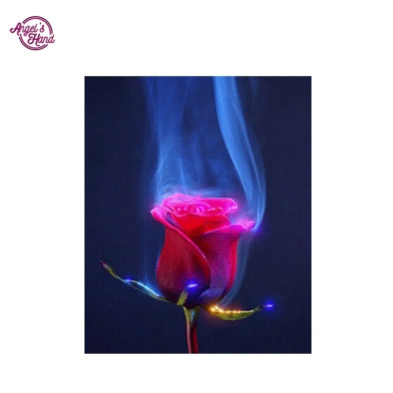 ANGEL'S HAND rose and smoke New Design DIY 5D magic cube Diamond Embroidery Rhinestone Pasted diamond painting Cross Stitch
ANGEL'S HAND rose and smoke New Design DIY 5D magic cube Diamond Embroidery Rhinestone Pasted diamond painting Cross Stitch