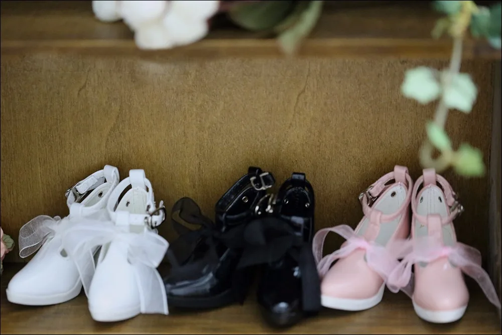N01-X077 children handmade toy 1/3 1/4 Doll Accessories BJD/SD doll shoes Ribbon high heels 1pair
N01-X077 children handmade toy 1/3 1/4 Doll Accessories BJD/SD doll shoes Ribbon high heels 1pair