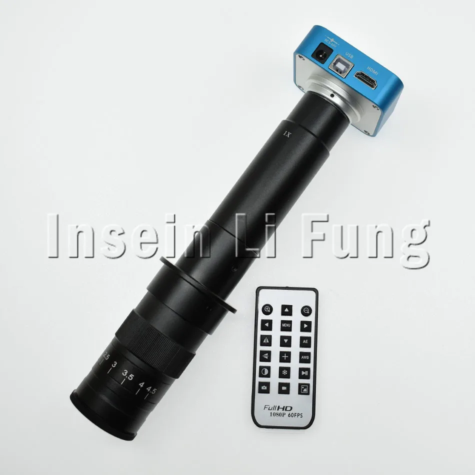 Full HD 20MP 1080P HDMI USB Industrial Digital Video Microscope Camera+10X~300X Adjustable Magnification 25mm Zoom C-mount Lens
Full HD 20MP 1080P HDMI USB Industrial Digital Video Microscope Camera+10X~300X Adjustable Magnification 25mm Zoom C-mount Lens