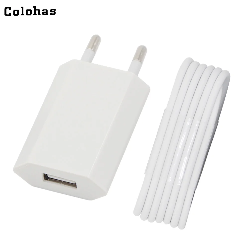 2 in 1 Kit 1M Data Sync USB Charging Charger Cable for 5 5s + EU US/CA Plug Travel Wall Charger for iPhone 6 6s 5 5S 5G SE Only
2 in 1 Kit 1M Data Sync USB Charging Charger Cable for 5 5s + EU US/CA Plug Travel Wall Charger for iPhone 6 6s 5 5S 5G SE Only
