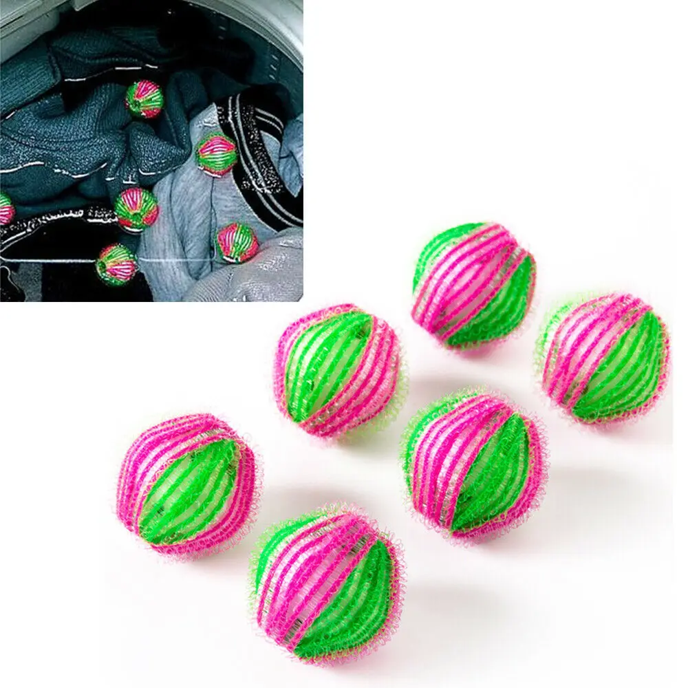NEW 6pcs/pack Magic Hair Removal Laundry Ball Clothes Personal Care Hair Ball Washing Machine Cleaning Ball Grabs Fuzz And Hair
NEW 6pcs/pack Magic Hair Removal Laundry Ball Clothes Personal Care Hair Ball Washing Machine Cleaning Ball Grabs Fuzz And Hair