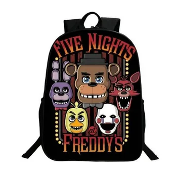 New Arrivals Printing 3D Cartoon Five Night At Freddy Backpack Kids FNAF School Bags for Teenager Boys Bagpacks Children Bookbag
New Arrivals Printing 3D Cartoon Five Night At Freddy Backpack Kids FNAF School Bags for Teenager Boys Bagpacks Children Bookbag