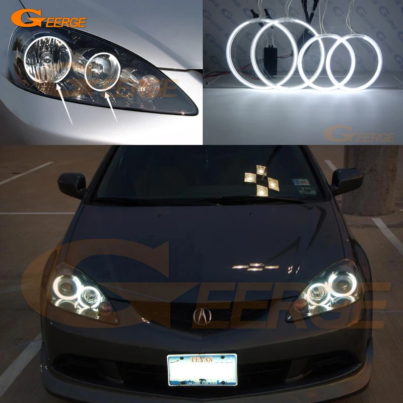 For Acura RSX 2005 2006 Excellent angel eyes Ultra bright illumination CCFL Angel Eyes Halo Ring kit
For Acura RSX 2005 2006 Excellent angel eyes Ultra bright illumination CCFL Angel Eyes Halo Ring kit