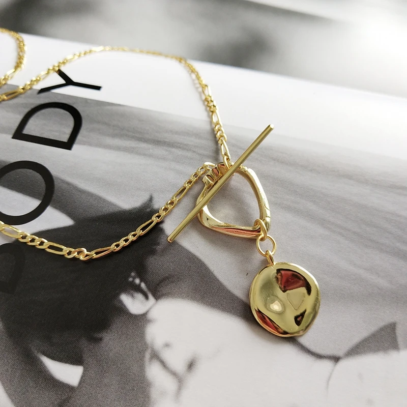 LouLeur 925 sterling silver irregular buckle pendant necklace gold Industrial wind creative necklace for women fine jewelry gift
LouLeur 925 sterling silver irregular buckle pendant necklace gold Industrial wind creative necklace for women fine jewelry gift