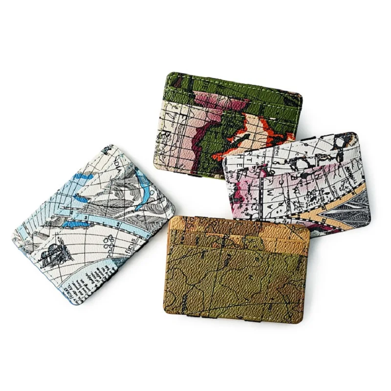 Ultra Thin Mini Wallet Unisex Small Wallet World Map PU Leather Magic Wallets High Quality Coin Purse Credit Card Holder Wallets
Ultra Thin Mini Wallet Unisex Small Wallet World Map PU Leather Magic Wallets High Quality Coin Purse Credit Card Holder Wallets
