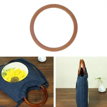 1pc Wooden Round Shaped Handles Replacement For Handbags Purse Handle Shopping Tote
1pc Wooden Round Shaped Handles Replacement For Handbags Purse Handle Shopping Tote