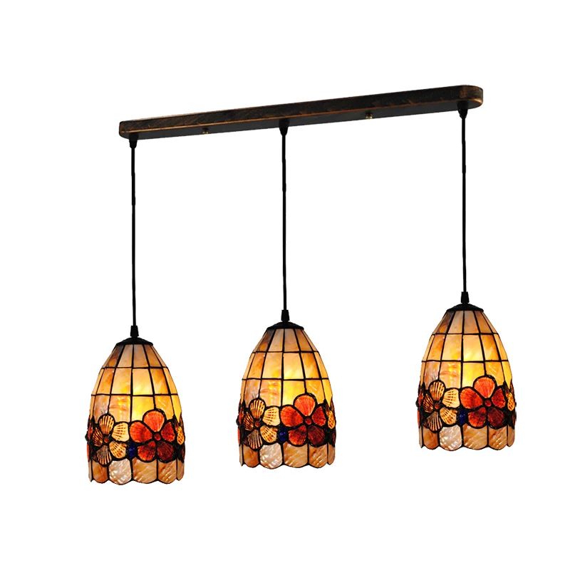 New 3 Lights Tiffany Style Flowers Chandeliers Lighting Vintage European Stained Shell Restaurant Living Room Hanging Lamp PL772
New 3 Lights Tiffany Style Flowers Chandeliers Lighting Vintage European Stained Shell Restaurant Living Room Hanging Lamp PL772