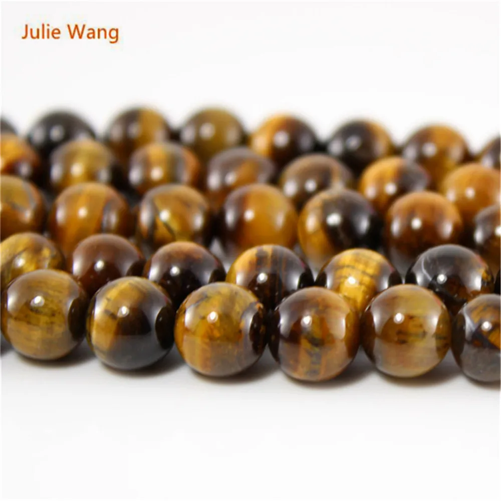 Julie Wang 4/6/8mm Natural Stone Yellow Tiger Cat Eye Beads Round Beads Handcrafts Accessory Bracelet Rosary Anklets
Julie Wang 4/6/8mm Natural Stone Yellow Tiger Cat Eye Beads Round Beads Handcrafts Accessory Bracelet Rosary Anklets