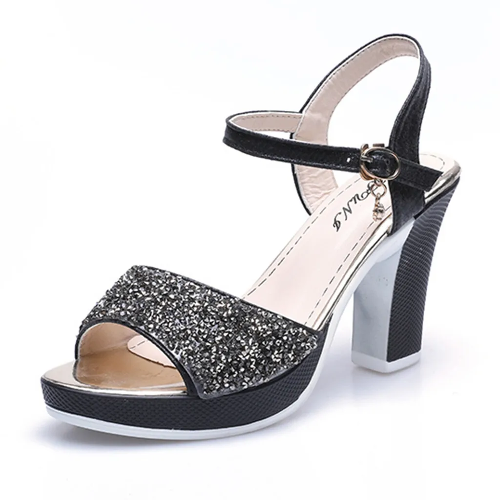 SAGACE Women Ladies Fashion Bling Crystal Solid Peep Toe Buckle Casual Sexy High Quality Outsid Ladies Shoes High 5cm-8cm
SAGACE Women Ladies Fashion Bling Crystal Solid Peep Toe Buckle Casual Sexy High Quality Outsid Ladies Shoes High 5cm-8cm