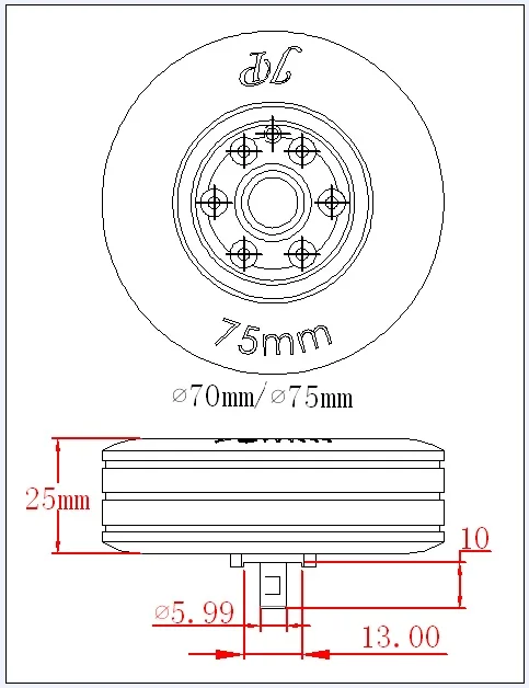 jp-70mm-brake-wheel-dimension