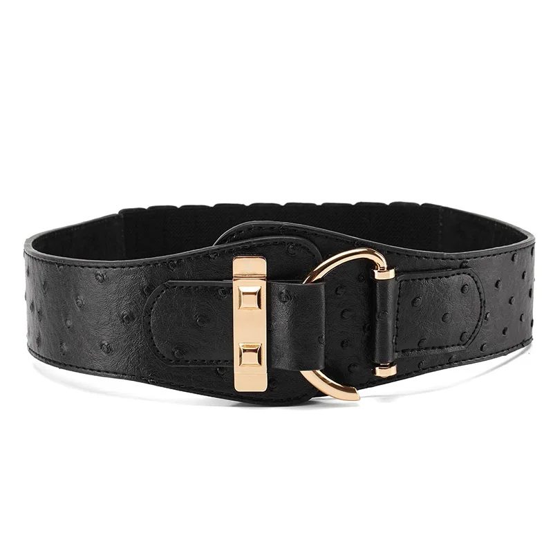 Ladies Patent Elastic Belt Girls Fashion High Elastic Belt Joker Decorative Dress Waistband Female Leather Wide Waistbelt B-8428
Ladies Patent Elastic Belt Girls Fashion High Elastic Belt Joker Decorative Dress Waistband Female Leather Wide Waistbelt B-8428