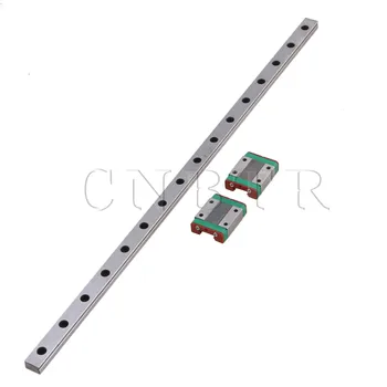 CNBTR 40cm Length Silver Black MGN12 Bearing Steel Linear Sliding Guide Linear Bearing Slide Rail & 2 Sliding Block
CNBTR 40cm Length Silver Black MGN12 Bearing Steel Linear Sliding Guide Linear Bearing Slide Rail & 2 Sliding Block