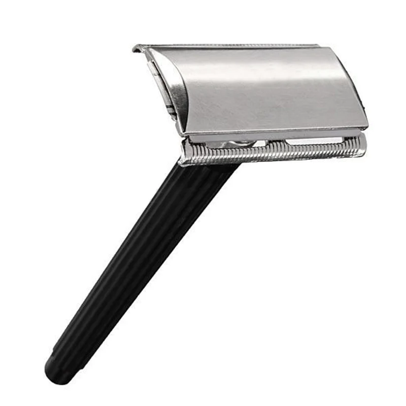 Image Traditional Classic Stainless Steel Manual Shaver Double Edge Blade Safety Razor M02363