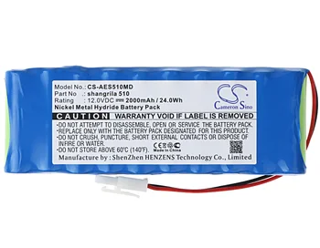 Cameron Sino 2000mAh Battery Aeonmed shangrila 510 for Aeonmed shangrila 510
Cameron Sino 2000mAh Battery Aeonmed shangrila 510 for Aeonmed shangrila 510