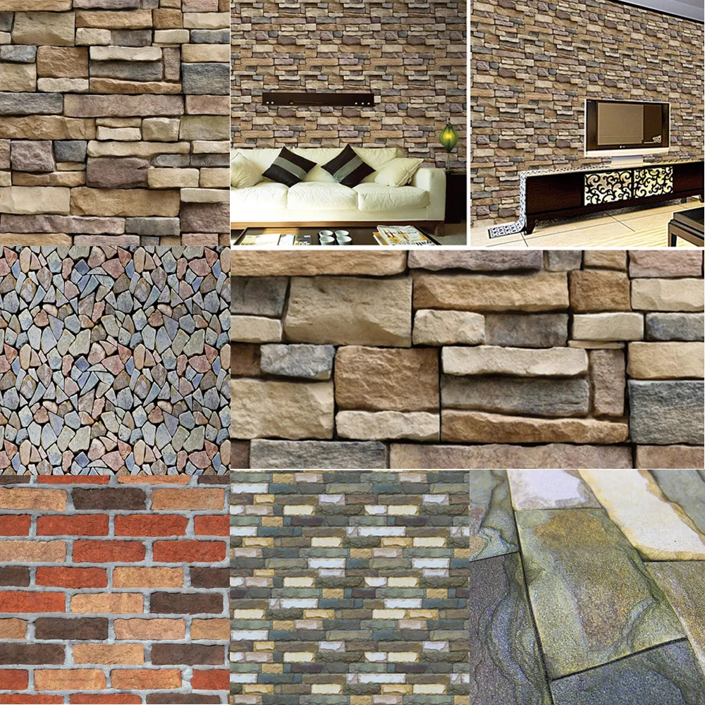 100x45cm Imitation 3D Brick Stone Wall Stickers Self-adhesive Wallpaper Art Wall Decals for Kids Living Room Kitchen Wall Decor
100x45cm Imitation 3D Brick Stone Wall Stickers Self-adhesive Wallpaper Art Wall Decals for Kids Living Room Kitchen Wall Decor