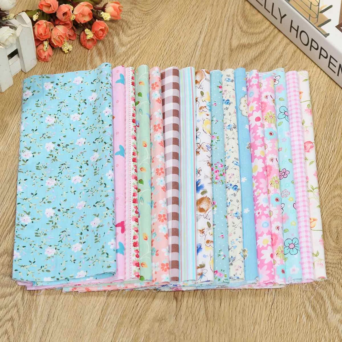 16 pcs 25*40cm Non-repeat Cotton Fabric Printed Sewing Quilting Fabrics For Arts Crafts Patchwork Needlework DIY Handmade Cloth
16 pcs 25*40cm Non-repeat Cotton Fabric Printed Sewing Quilting Fabrics For Arts Crafts Patchwork Needlework DIY Handmade Cloth