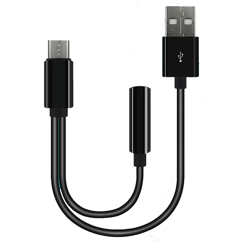 2 in 1 USB Type C Charging Audio Adapter Jack Headphone Charger Adapters Cable Type-C Converter Splitter For Xiaomi Adapters
2 in 1 USB Type C Charging Audio Adapter Jack Headphone Charger Adapters Cable Type-C Converter Splitter For Xiaomi Adapters