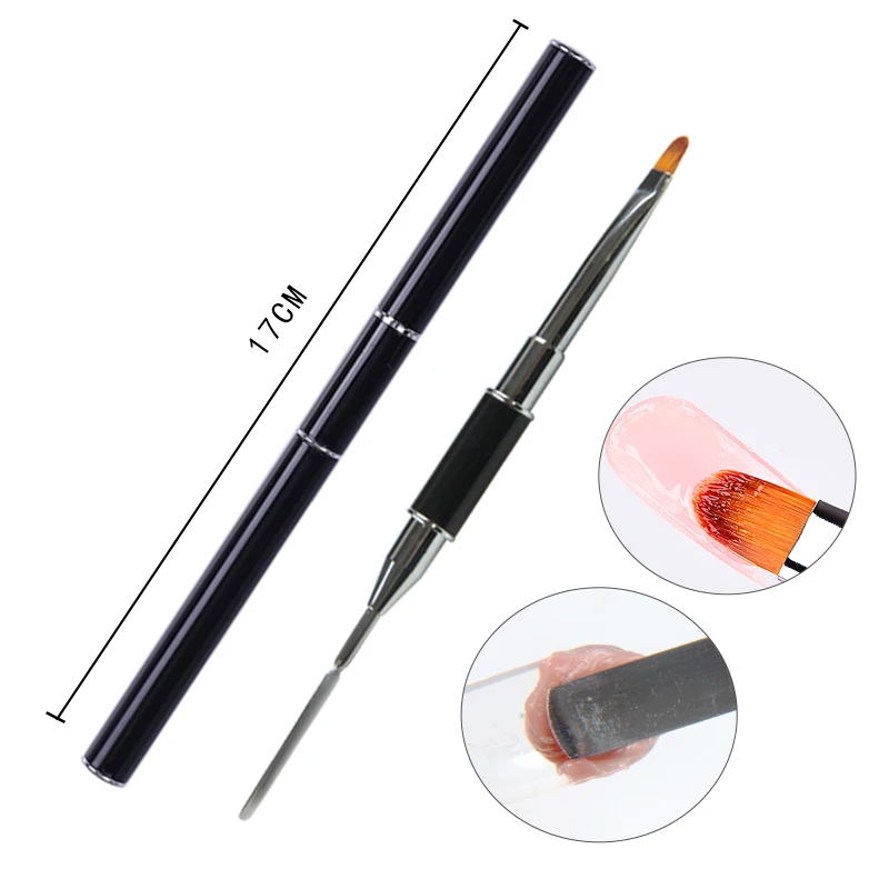 1pcs/lot Gel Nail Brush Dual ended Slice Shape Tool For Nail Tips Extension Building Acrylic Kit
1pcs/lot Gel Nail Brush Dual ended Slice Shape Tool For Nail Tips Extension Building Acrylic Kit